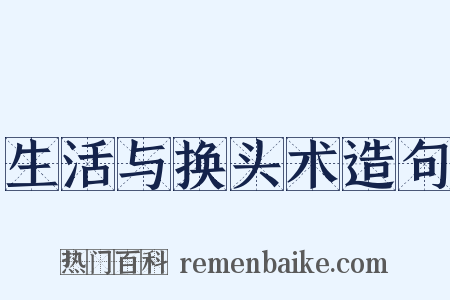 生活与换头术造句是什么意思的图片